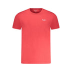 Pepe Jeans Red Cotton Men T-Shirt