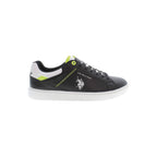 U.S. POLO ASSN. Black Polyester Men's Sneaker