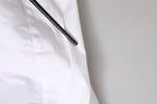 Dolce & Gabbana White GOLD Long Sleeve Dress Formal Shirt