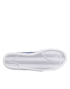 Nike White Blue Lace Up Low Top Drop-Type PRM Sneakers Shoes