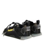 Dolce & Gabbana Multicolor Lace Up Low Top NS1 Sneakers Shoes
