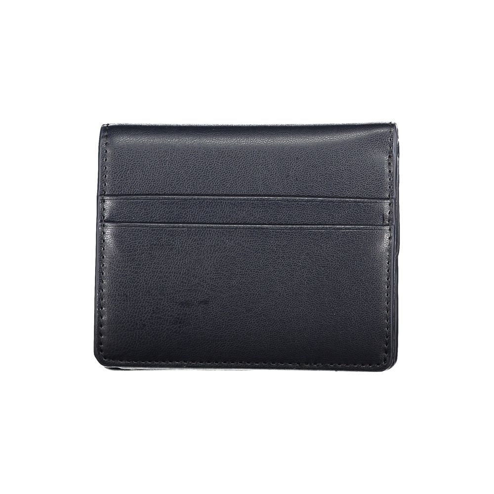 Tommy Hilfiger Blue Polyurethane Women Wallet