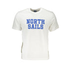 North Sails Bianco Cotton Men T-Shirt