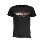 Cavalli Class Black Cotton Men's T-Shirt