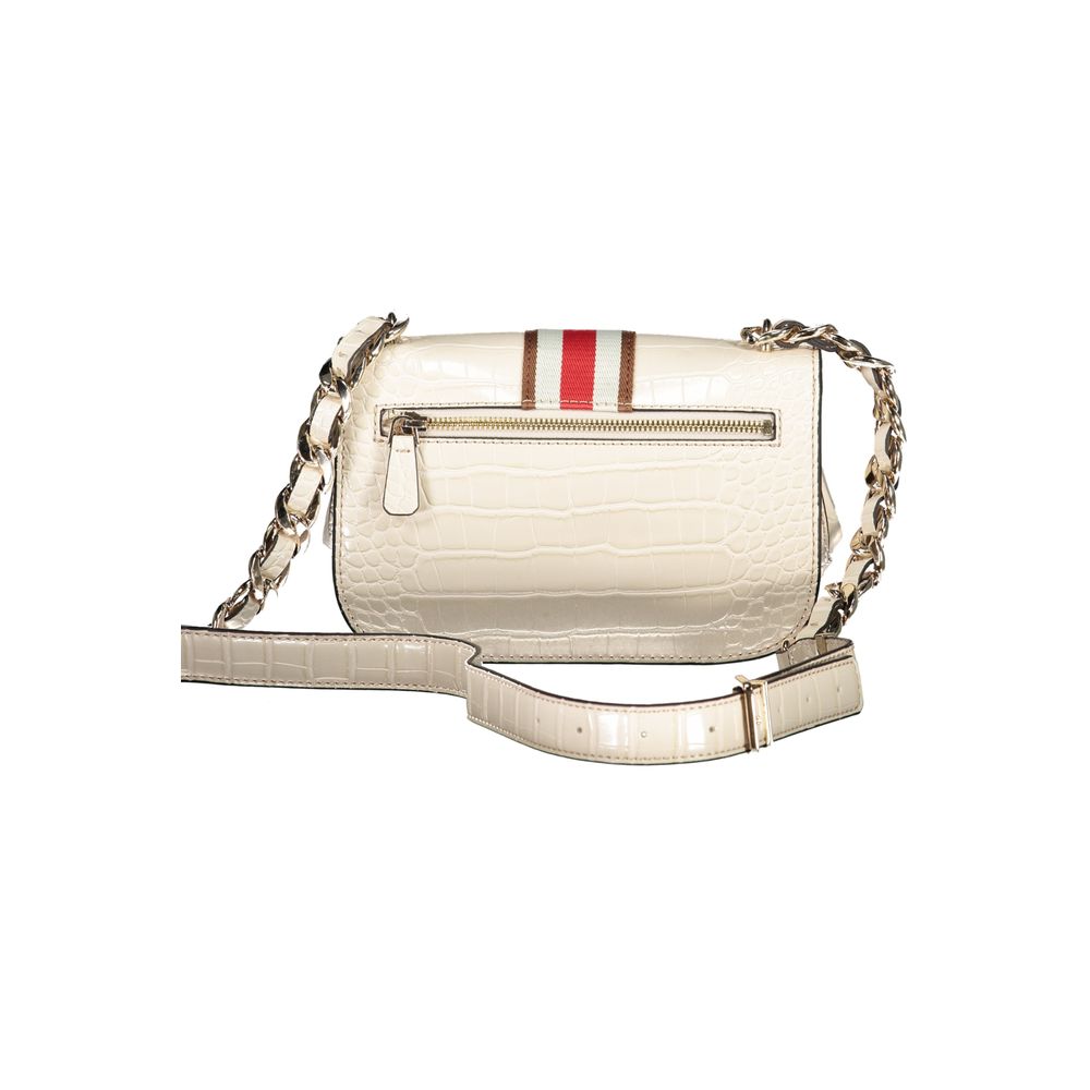 Guess Jeans Beige Polyurethane Women Handbag
