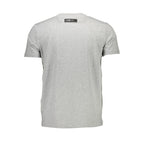 Plein Sport Grigio Cotton Men T-Shirt