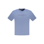 North Sails Blue Cotton Men T-Shirt