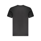 Fila Black Organic Cotton Men T-Shirt