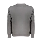 North Sails Grigio Cotton Men Sweatshirt