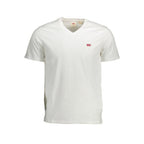 Levi's Bianco Cotton Men T-Shirt