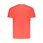 Cavalli Class Rosso Cotton Men T-Shirt