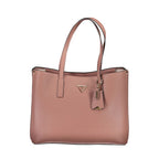 Guess Jeans Rosa Polyurethane Women Handbag