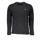 La Martina Black Cotton Men's T-Shirt