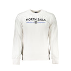 North Sails White Cotton Mens Sweatshirt