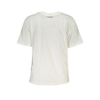 Desigual White Cotton Women T-Shirt