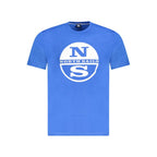 North Sails Blue Cotton Men's T-Shirt