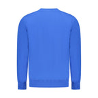 North Sails Blue Cotton Men Sweatshirt