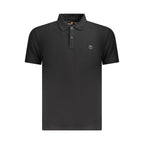 Timberland Black Cotton Men Polo Shirt