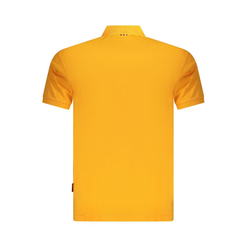 Napapijri Arancione Cotton Men Polo
