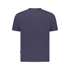 Napapijri Blue Organic Cotton Men T-Shirt