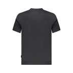Napapijri Black Cotton Men's T-Shirt