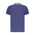Cavalli Class Blu Cotton Men Polo