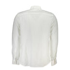 North Sails White Linen Men's Shirt
