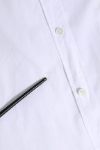 Dolce & Gabbana White Cotton GOLD Long Sleeves Dress Shirt