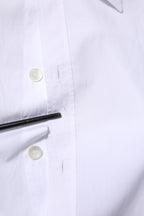 Dolce & Gabbana White Cotton Long Sleeves Dress Shirt