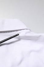 Dolce & Gabbana White Cotton STAFF Long Sleeves Formal Shirt