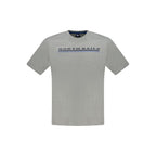 North Sails Grigio Cotton Men T-Shirt