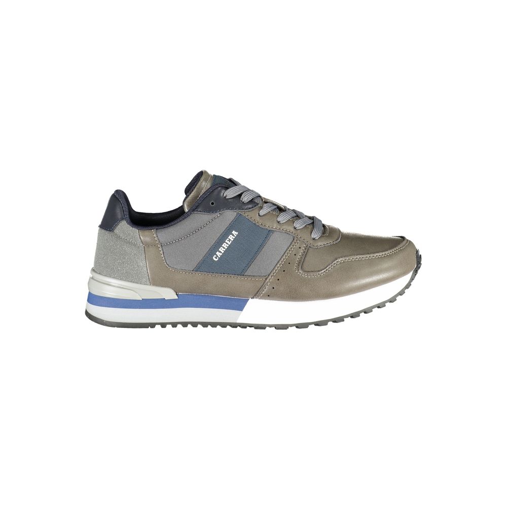 Carrera Marrone Poliestere Uomo Sneaker