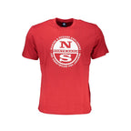 North Sails Rosso Cotton Mens T-Shirt