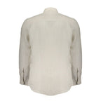 North Sails Beige Linen Men Shirt