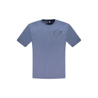 North Sails Blu Cotton Men T-Shirt