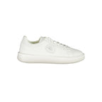 Blauer White Polyurethane Men Sneaker