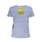 Desigual Blu Cotton Women T-Shirt