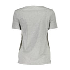 Guess Jeans Grigio Cotton Women T-Shirt