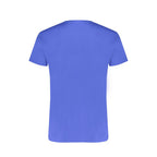 Trussardi Blue Cotton Men T-Shirt