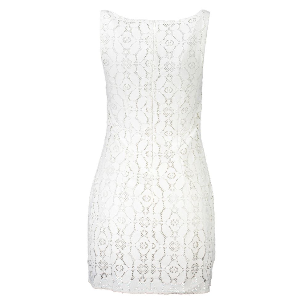 Desigual Bianco Polyester Women Dress