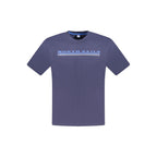 North Sails Blue Cotton Mens T-Shirt