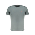 Napapijri Verde Cotton Men T-Shirt