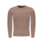 Cavalli Class Marrone Viscose Men's Sweater