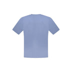North Sails Blue Cotton Men T-Shirt