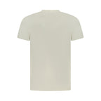 Timberland Beige Cotton Men's T-Shirt