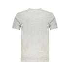 Cavalli Class Grigio Cotton Men T-Shirt