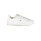 Tommy Hilfiger Ivory Polyurethane Women Sneaker