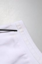 Dolce & Gabbana White Cotton Stretch Jogger Sweatpants Pants