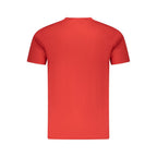 Cavalli Class Red Cotton Men T-Shirt