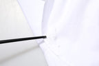Dolce & Gabbana White Cotton Collared Shirt Long Sleeve Top